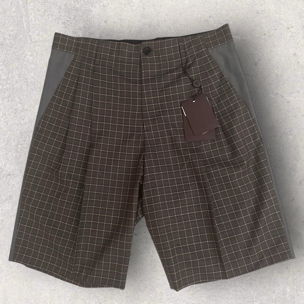 LV Plaid Shorts